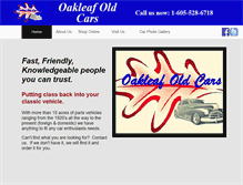 Tablet Screenshot of oakleafoldcars.com